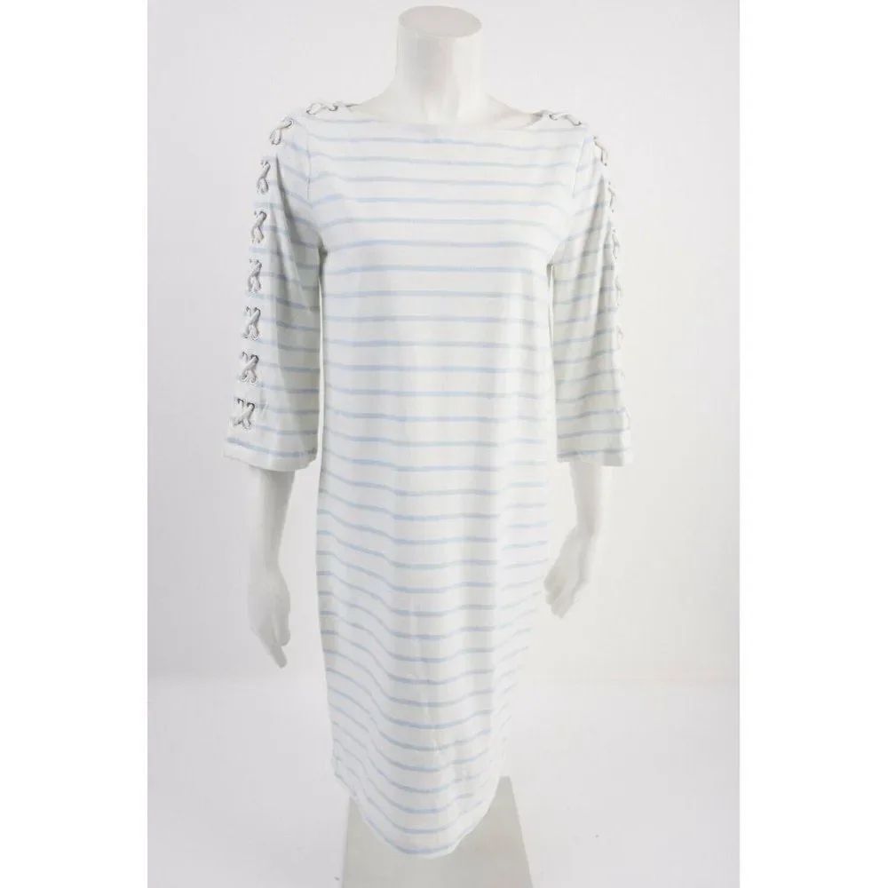 Lauren Ralph Lauren Womens Cotton Shift Dress S